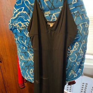 Nikki Manaj spaghetti strap dress